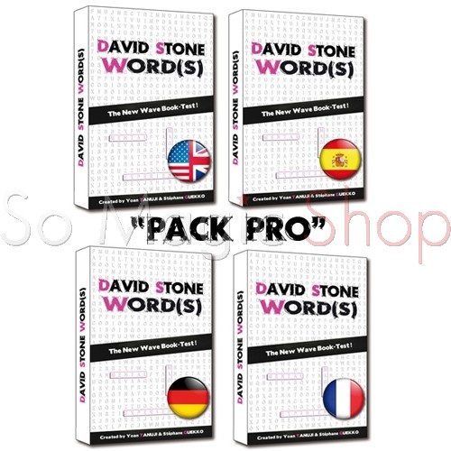 DAVID STONE WORDS - PRO PACK