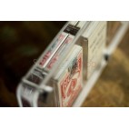 LUCITE CARD CASE - 4 decks