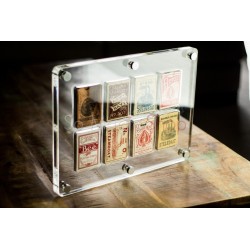 LUCITE CARD CASE - 8 decks