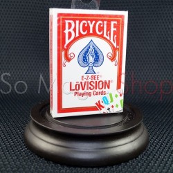 Bicycle E-Z-SEE LOVISION (rouge)