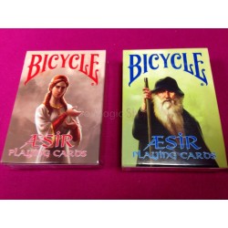 2 Decks set of Bicycle Aesir Playing Cards Numbered