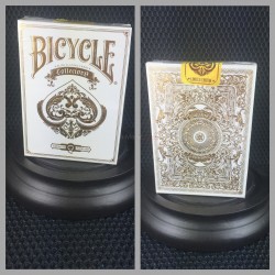 Bicycle Elite Collector White Edition Deck of Playing Cards
