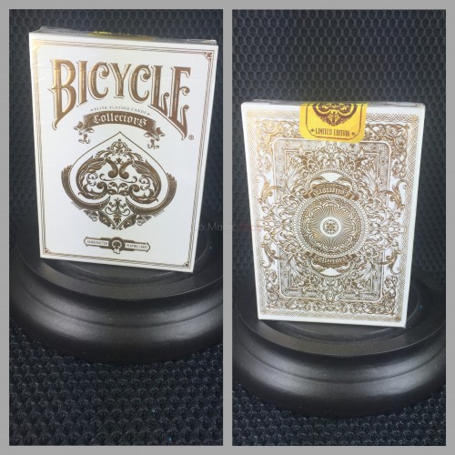 Bicycle Elite Collector White Edition