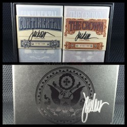 Crown & Continental Playing Cards - Signed Deck Independance