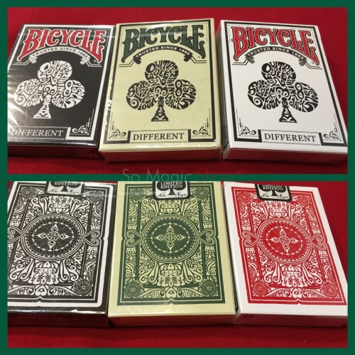 Bicycle Different Collector (set de 3 jeux) Bicycle Different Collector (set de 3 jeux)